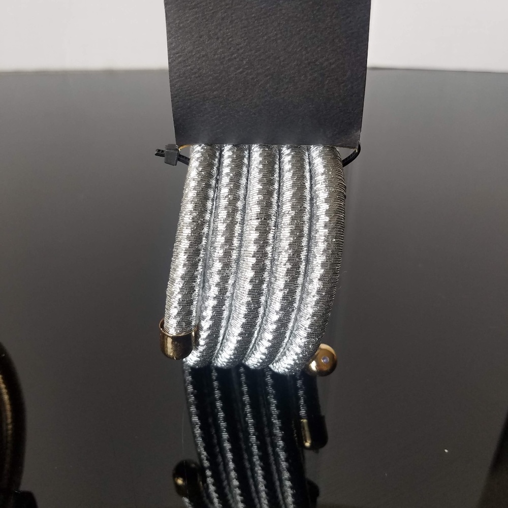 BeBe Coiled Snakes Stretch  Bracelet